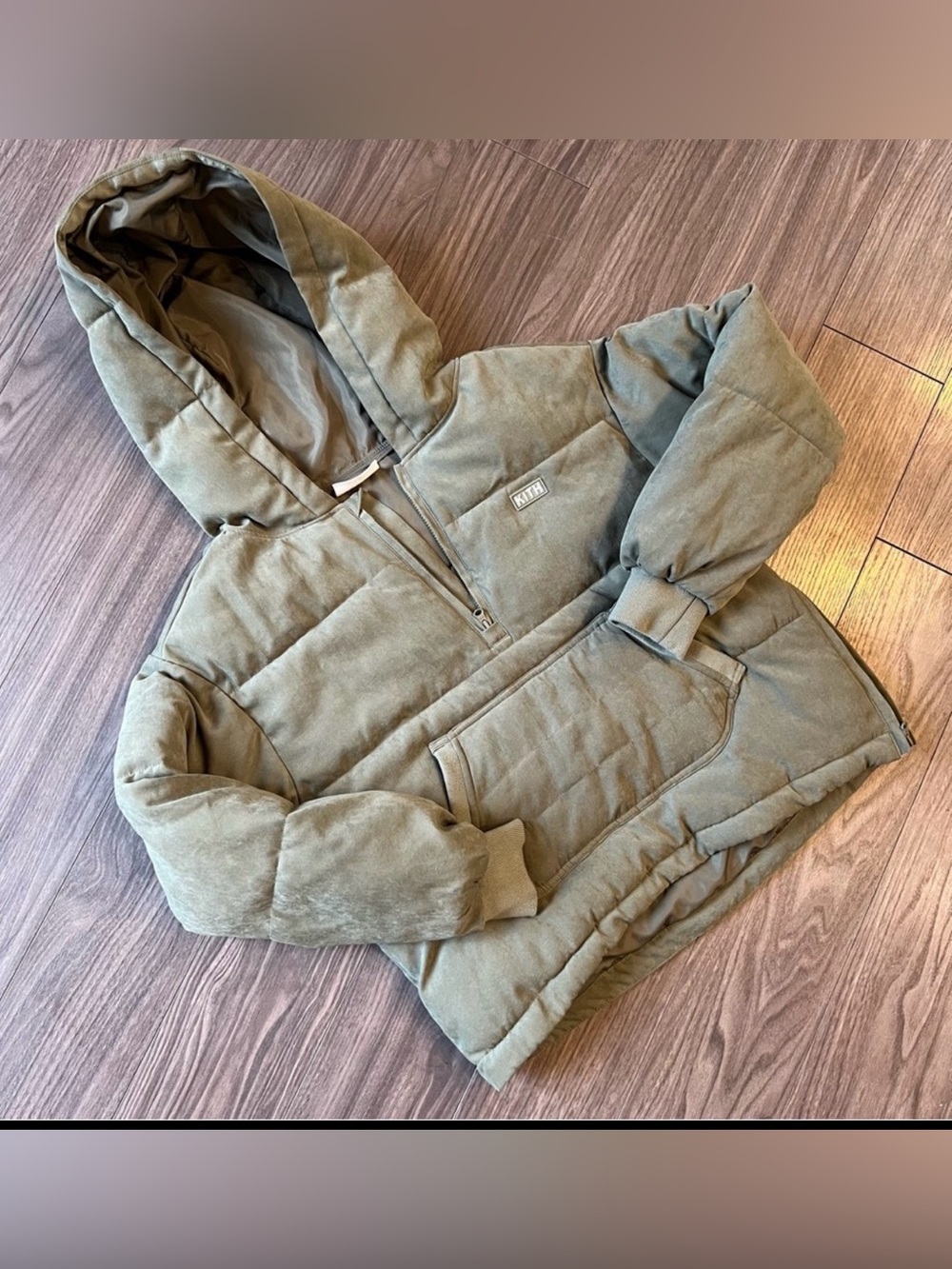 Kith Puffer Hooded Jacket Boys Kids size 10/12